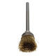 16mm Brass Wire Wheel Brush 3mm Shank for Rotary Tool Accessories 16mm Brass Wire Wheel Brush 3mm Shank for Rotary Tool Accessories
