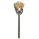 16mm Brass Wire Wheel Brush 3mm Shank for Rotary Tool Accessories 16mm Brass Wire Wheel Brush 3mm Shank for Rotary Tool Accessories