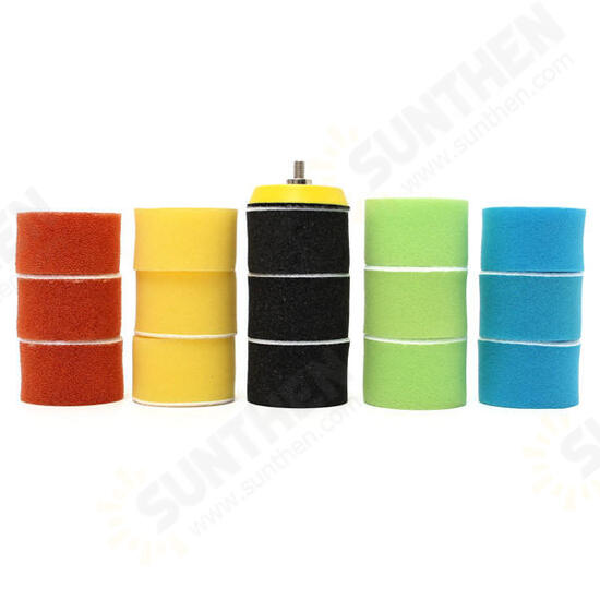 16pcs 2 Inch 50mm Polishing Buffing Pad Kit for Car Polisher