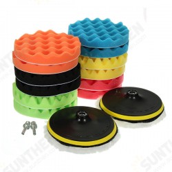 16pcs 7 Inch Sponge Polishing Foam Waxing Buffing Pads Set 16pcs 7 Inch Sponge Polishing Foam Waxing Buffing Pads Set