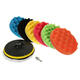 16pcs 7 Inch Sponge Polishing Foam Waxing Buffing Pads Set 16pcs 7 Inch Sponge Polishing Foam Waxing Buffing Pads Set