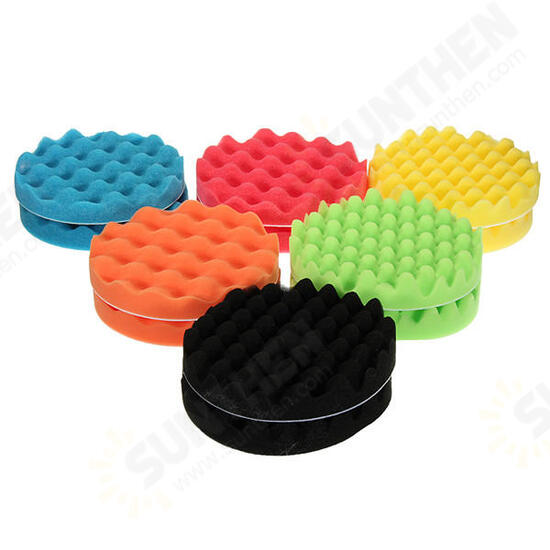 16pcs 7 Inch Sponge Polishing Foam Waxing Buffing Pads Set 16pcs 7 Inch Sponge Polishing Foam Waxing Buffing Pads Set