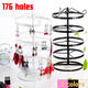 176 Holes Rotating Earring Iron Stands Ring Display Jewelry Rack Holder Tools Kit 176 Holes Rotating Earring Iron Stands Ring Display Jewelry Rack Holder Tools Kit