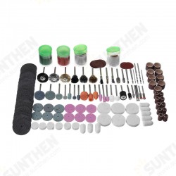 180pcs 1/8 Inch Shank Rotary Tool Accessories Set Polishing Cutting Grinding Bits for Dremel 180pcs 1/8 Inch Shank Rotary Tool Accessories Set Polishing Cutting Grinding Bits for Dremel