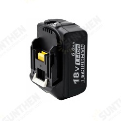 18V 3.0/4.0/5.0Ah/6.0Ah Battery Replacement Power Tool Cordless Battery For Makita BL1860/1850/1840/1830/1825/1835/1845 194204-5 194205-3 LXT-400 18V 3.0/4.0/5.0Ah/6.0Ah Battery Replacement Power Tool Cordless Battery For Makita BL1860/1850/1840/1830/1825/1835/1845 194204-5 194205-3 LXT-400