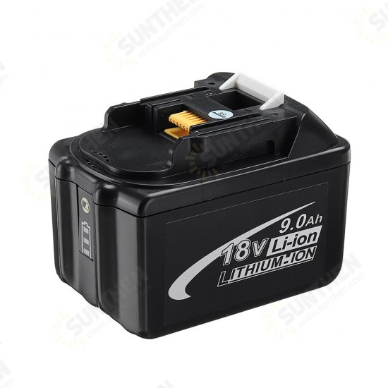 18V 9.0Ah Power Tool Cordless Battery Replacement For Makita BL1860 BL1850 BL1840 BL1830 BL1845 194205-3 194309-1 194204-5 196399-0 196673-6 LXT-400