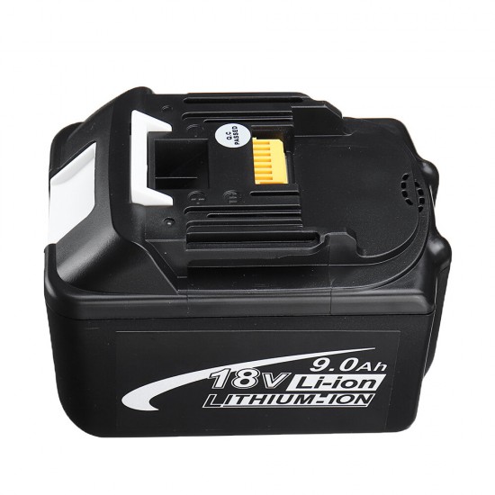 18V 9.0Ah Power Tool Cordless Battery Replacement For Makita BL1860 BL1850 BL1840 BL1830 BL1845 194205-3 194309-1 194204-5 196399-0 196673-6 LXT-400