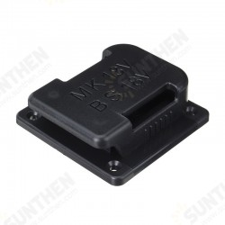18V Lithium Battery Fixing Bracket Belt Buckle Universal Base Suitable for Makita/Dewei/Miwach/Bosch Series 18V Lithium Battery Fixing Bracket Belt Buckle Universal Base Suitable for Makita/Dewei/Miwach/Bosch Series