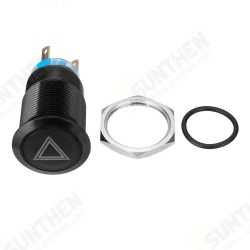 19mm 12V LED Push Button On Off Hazard Warning Signal Light Switch For Car Lorry Boat 19mm 12V LED Push Button On Off Hazard Warning Signal Light Switch For Car Lorry Boat