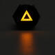 19mm 12V LED Push Button On Off Hazard Warning Signal Light Switch For Car Lorry Boat