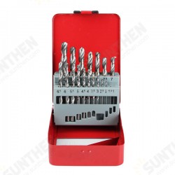 19pcs HSS 1-10mm Twist Drill Bits Set High Speed Steel Straight Shank Twist Drill Bit 19pcs HSS 1-10mm Twist Drill Bits Set High Speed Steel Straight Shank Twist Drill Bit