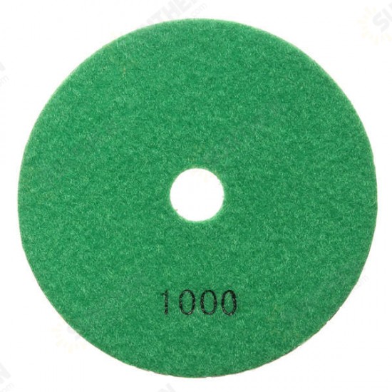 1Pc 30-10000 Grit Diamond Wet Polishing Pad Wheel 125mm For Marble Concrete Granite 1Pc 30-10000 Grit Diamond Wet Polishing Pad Wheel 125mm For Marble Concrete Granite