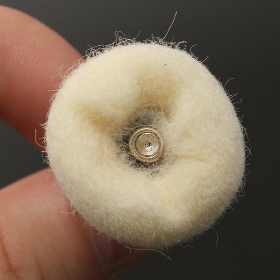1pcs 3mm Shank Wool Polishing Ball Buffing Wheel For Jade Jewelry