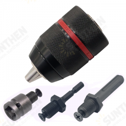 2-13mm Keyless Drill Chuck Hex Shank SDS Socket Square Self-tightening Chuck Electric Hammer Electric Drill Conversion Chuck 2-13mm Keyless Drill Chuck Hex Shank SDS Socket Square Self-tightening Chuck Electric Hammer Electric Drill Conversion Chuck