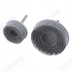 2 or 3 Inch Rubber Tapered Bristle Disc Drill Brush Attachment Deburring Disc Brush 2 or 3 Inch Rubber Tapered Bristle Disc Drill Brush Attachment Deburring Disc Brush