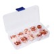 200Pcs Assorted Copper Washer Gasket Set Flat Ring Seal Assortment Hardware Kit 200Pcs Assorted Copper Washer Gasket Set Flat Ring Seal Assortment Hardware Kit