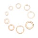 200Pcs Assorted Copper Washer Gasket Set Flat Ring Seal Assortment Hardware Kit 200Pcs Assorted Copper Washer Gasket Set Flat Ring Seal Assortment Hardware Kit