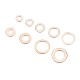 200Pcs Assorted Copper Washer Gasket Set Flat Ring Seal Assortment Hardware Kit 200Pcs Assorted Copper Washer Gasket Set Flat Ring Seal Assortment Hardware Kit