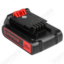 20V 2.5Ah Battery Replacement for Black and Decker 20V Lithium Cordless Battery LBXR20/2520/2020-OPE LBX20 LBXR20B-2 LB2X4020 LBX4020 LB20 LST201/220