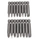 20pcs 1/4 Inch Hex Shank Drill Screwdriver Bit Driver Swivel Head Quick Change Tool