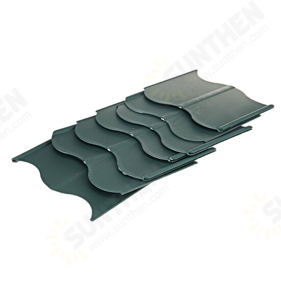 20pcs 150mm Lawn Edging Fence Garden Lawn Edger Grass Plant Fence Edging Retaining Plate 20pcs 150mm Lawn Edging Fence Garden Lawn Edger Grass Plant Fence Edging Retaining Plate