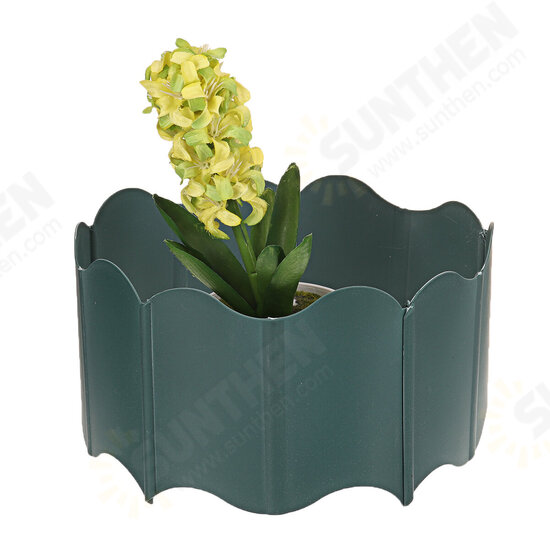 20pcs 150mm Lawn Edging Fence Garden Lawn Edger Grass Plant Fence Edging Retaining Plate 20pcs 150mm Lawn Edging Fence Garden Lawn Edger Grass Plant Fence Edging Retaining Plate