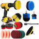 20pcs Drill Scrubber Cleaning Drill Brush Set Drill Brush Kit for Car Polishing Waxing Leather Wheel Tire Tile Toilet Clean 20pcs Drill Scrubber Cleaning Drill Brush Set Drill Brush Kit for Car Polishing Waxing Leather Wheel Tire Tile Toilet Clean