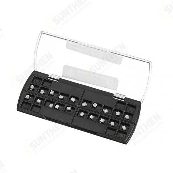 20pcs Bracket Metal Mesh Base Mini 022 Hook 345 With Storage Box 20pcs Bracket Metal Mesh Base Mini 022 Hook 345 With Storage Box