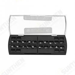20pcs Bracket Metal Mesh Base Mini 022 Hook 345 With Storage Box 20pcs Bracket Metal Mesh Base Mini 022 Hook 345 With Storage Box