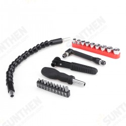 21/23/27pcs Drill Bits Set Batch Heads Flexible Shaft Drill Tools Kit 21/23/27pcs Drill Bits Set Batch Heads Flexible Shaft Drill Tools Kit