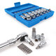 23pcs 1/2 Inch Socket Set Socket Screwdriver Bits Torx Socket Wrench Adapter Car Repair Automotive Repair Tool 23pcs 1/2 Inch Socket Set Socket Screwdriver Bits Torx Socket Wrench Adapter Car Repair Automotive Repair Tool