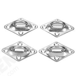 24pcs Sun Shade Sail Accessories for Triangle or Square Shade Sail Replacement Fitting Tools 24pcs Sun Shade Sail Accessories for Triangle or Square Shade Sail Replacement Fitting Tools