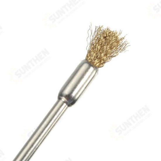 24pcs Wire Steel Brass Brushes Set Polishing Brush Wheels for Dremel Rotary Tool 24pcs Wire Steel Brass Brushes Set Polishing Brush Wheels for Dremel Rotary Tool