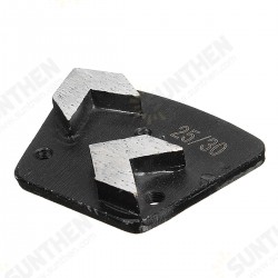 25/30 Grit Medium Bond Plate Trapezoid Grinding Disc for Bolt On Grinders