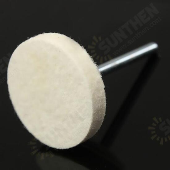 25mm Diameter Wool Felt Polishing Wheel Polisher Pad For Dremel Rotary Tool 25mm Diameter Wool Felt Polishing Wheel Polisher Pad For Dremel Rotary Tool