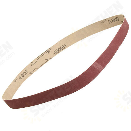 25mm x 762mm 800 Grit Sanding Belt Sander for Metal Woodwork