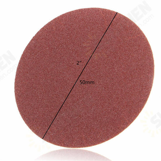 25pcs 2 Inch 180 Grit Roll Lock Sanding Discs R-Type Abrasive Tool