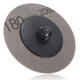 25pcs 2 Inch 180 Grit Roll Lock Sanding Discs R-Type Abrasive Tool