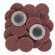 25pcs 2 Inch 36 Grit R-Type Abrasive Sanding Discs Roll Lock Sanding Pads 25pcs 2 Inch 36 Grit R-Type Abrasive Sanding Discs Roll Lock Sanding Pads