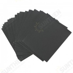 25pcs 230mm x 280mm Silicon Carbide Waterproof Sandpaper 240-3000 Grit Sanding Sheets