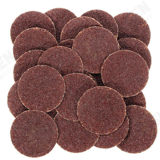 25pcs 24 Grit 2 Inch R-Type Abrasive Sanding Discs Roll Lock Sanding Pads 25pcs 24 Grit 2 Inch R-Type Abrasive Sanding Discs Roll Lock Sanding Pads