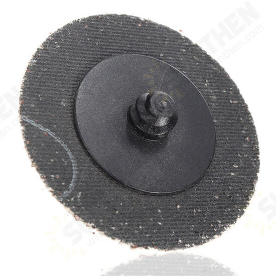 25pcs 24 Grit 2 Inch R-Type Abrasive Sanding Discs Roll Lock Sanding Pads