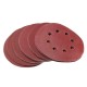 25pcs 5 Inch 8 Holes Abrasive Sanding Discs Sanding Paper 800/1000/1200/1500/2000 Grit Sand Paper
