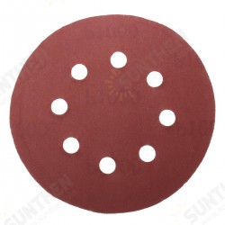 25pcs 5 Inch 8 Holes Abrasive Sanding Discs Sanding Paper 800/1000/1200/1500/2000 Grit Sand Paper