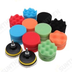 26Pcs Car Polishing Sponge Pad Set Waxing Clean Polish Buffer Drill Wheel for Car Polisher Removes Scratches Tools 26Pcs Car Polishing Sponge Pad Set Waxing Clean Polish Buffer Drill Wheel for Car Polisher Removes Scratches Tools