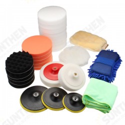 29Pcs Sponge Buffing Polishing Pad Buffer Kit For Electric Auto Polishers 29Pcs Sponge Buffing Polishing Pad Buffer Kit For Electric Auto Polishers