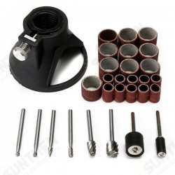 29pcs Drill Carving Positioner Locator with Sanding Bands and Rotary Burr for Rotary Tool 29pcs Drill Carving Positioner Locator with Sanding Bands and Rotary Burr for Rotary Tool