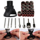 29pcs Drill Carving Positioner Locator with Sanding Bands and Rotary Burr for Rotary Tool 29pcs Drill Carving Positioner Locator with Sanding Bands and Rotary Burr for Rotary Tool