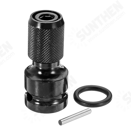 2Pcs 1/2 Inch Square To 1/4 Inch Hex Female Telescopic Socket Adapter Drill Chuck Converter Impact Driver 2Pcs 1/2 Inch Square To 1/4 Inch Hex Female Telescopic Socket Adapter Drill Chuck Converter Impact Driver