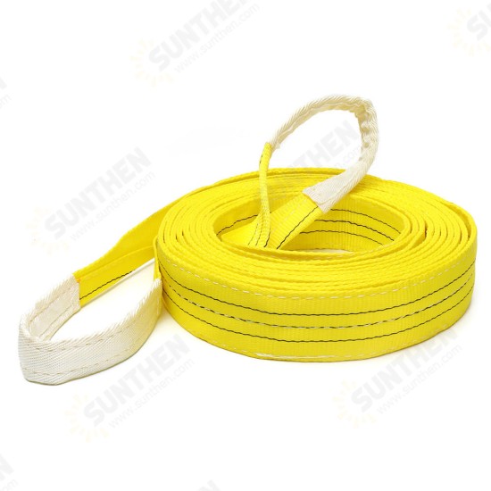 2m-10m 3 Tonne Polyester Flat Webbing Lifting Sling Certified Duplex Cargo Strap Hoist Strap